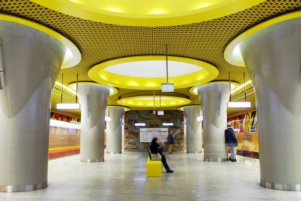 U-Bahn-Station Warschau — Stockfoto