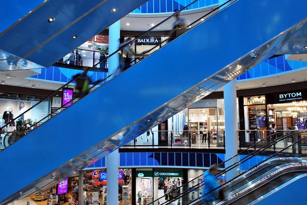 Kaskada központja a legnagyobb bevásárló — Stock Fotó