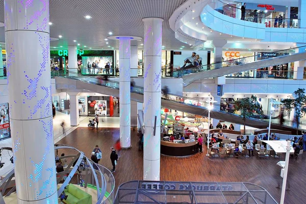Galaxy centrum is het grootste winkelcentrum — Stockfoto