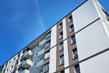 Modern, lüks apartman binası..