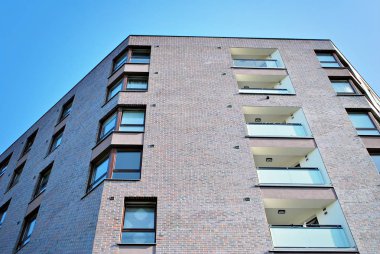 Modern, lüks apartman binası..