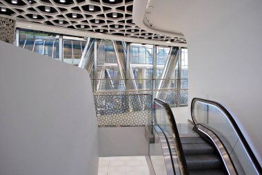 Varşova Spire. Modern ofis binası.