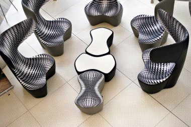 Varşova Spire. Modern ofis binası.