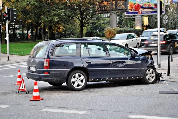  Araba kazası. Varşova