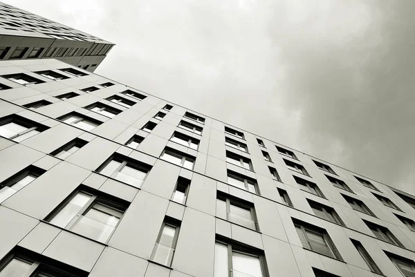 Modern, lüks apartman. Siyah ve beyaz