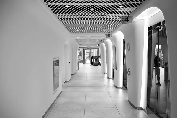 Modern ofis iç. siyah ve beyaz — Stok fotoğraf