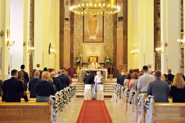 Düğün töreni Katolik Kilisesi