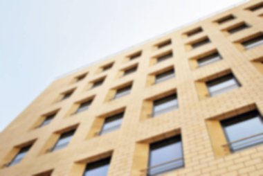 Ofis Binası ile arka plan bulanıklık.