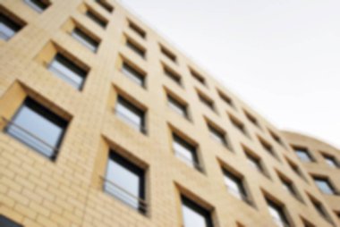 Ofis Binası ile arka plan bulanıklık.