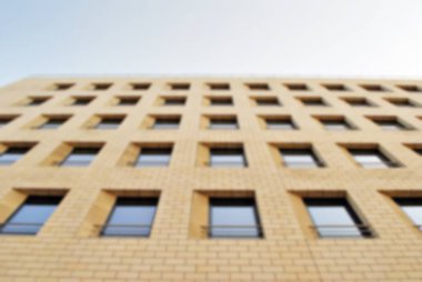 Ofis Binası ile arka plan bulanıklık.