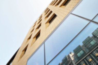 Ofis Binası ile arka plan bulanıklık.