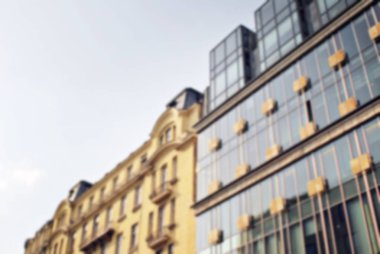 Ofis Binası ile arka plan bulanıklık.