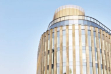 Ofis Binası ile arka plan bulanıklık.