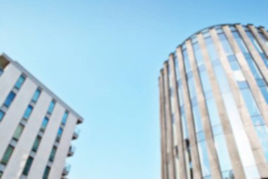 Ofis Binası ile arka plan bulanıklık.