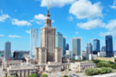  Cityscape kavramının arka plan. Soyut bulanık görünüm şehir  