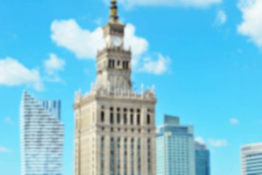  Cityscape kavramının arka plan. Soyut bulanık görünüm şehir  