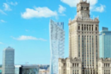  Cityscape kavramının arka plan. Soyut bulanık görünüm şehir  