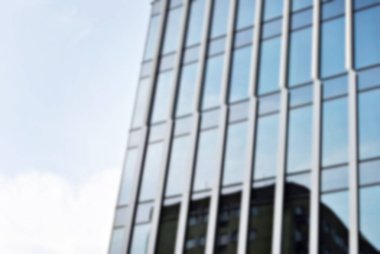 Ofis Binası ile arka plan bulanıklık.