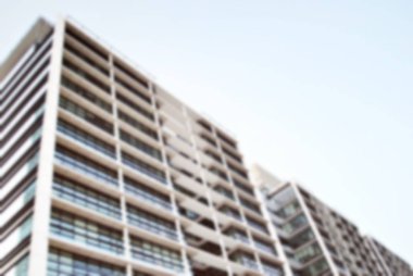 Ofis Binası ile arka plan bulanıklık.