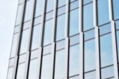 Ofis Binası ile arka plan bulanıklık.