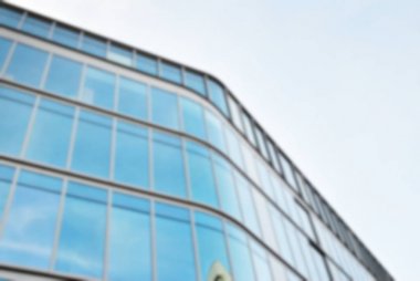 Ofis Binası ile arka plan bulanıklık.