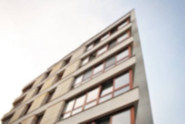 Modern apartman soyut bulanıklık.