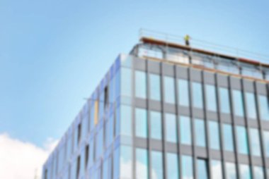 Ofis Binası ile arka plan bulanıklık.