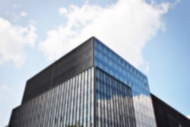 Ofis Binası ile arka plan bulanıklık.