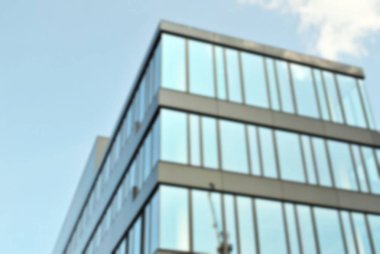 Ofis Binası ile arka plan bulanıklık.