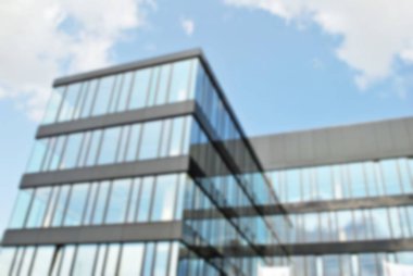 Ofis Binası ile arka plan bulanıklık.