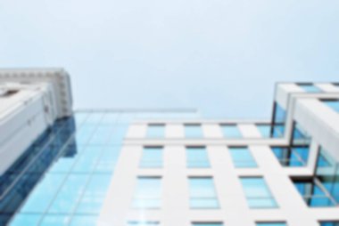 Ofis Binası ile arka plan bulanıklık.