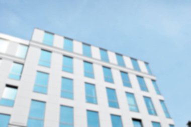 Ofis Binası ile arka plan bulanıklık.