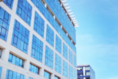 Ofis Binası ile arka plan bulanıklık.