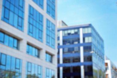 Ofis Binası ile arka plan bulanıklık.