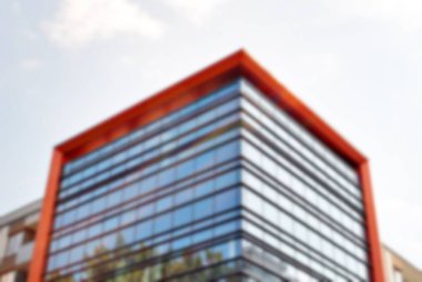 Ofis Binası ile arka plan bulanıklık.