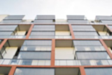 Modern apartman soyut bulanıklık.