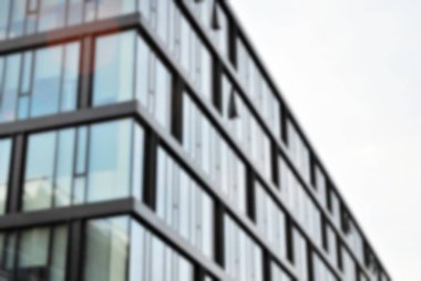 Ofis Binası ile arka plan bulanıklık.