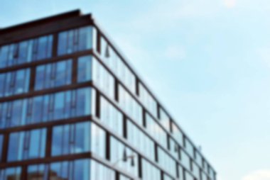 Ofis Binası ile arka plan bulanıklık.