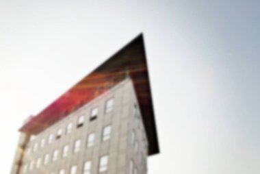 Ofis Binası ile arka plan bulanıklık.