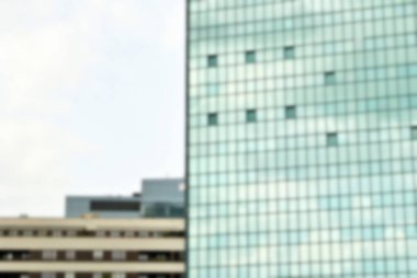 Ofis Binası ile arka plan bulanıklık.