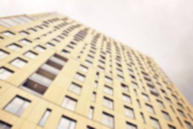 Modern apartman soyut bulanıklık.