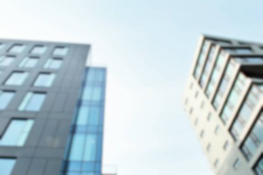 Ofis Binası ile arka plan bulanıklık.