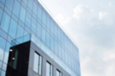 Ofis Binası ile arka plan bulanıklık.