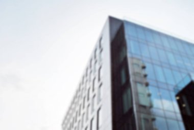 Ofis Binası ile arka plan bulanıklık.