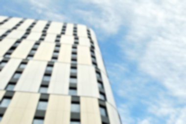 Ofis Binası ile arka plan bulanıklık.