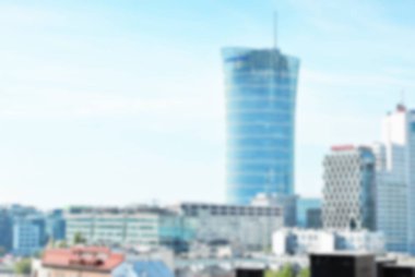 Ofis Binası ile arka plan bulanıklık.