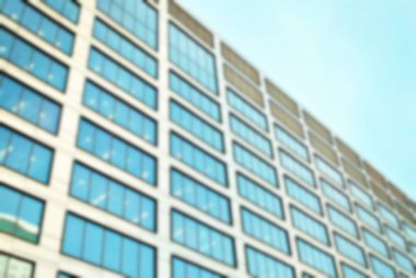 Ofis Binası ile arka plan bulanıklık.