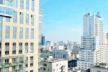 Ofis Binası ile arka plan bulanıklık.