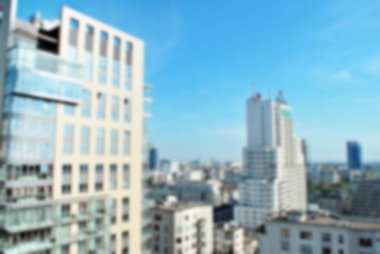 Ofis Binası ile arka plan bulanıklık.