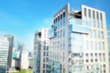 Modern apartman soyut bulanıklık.